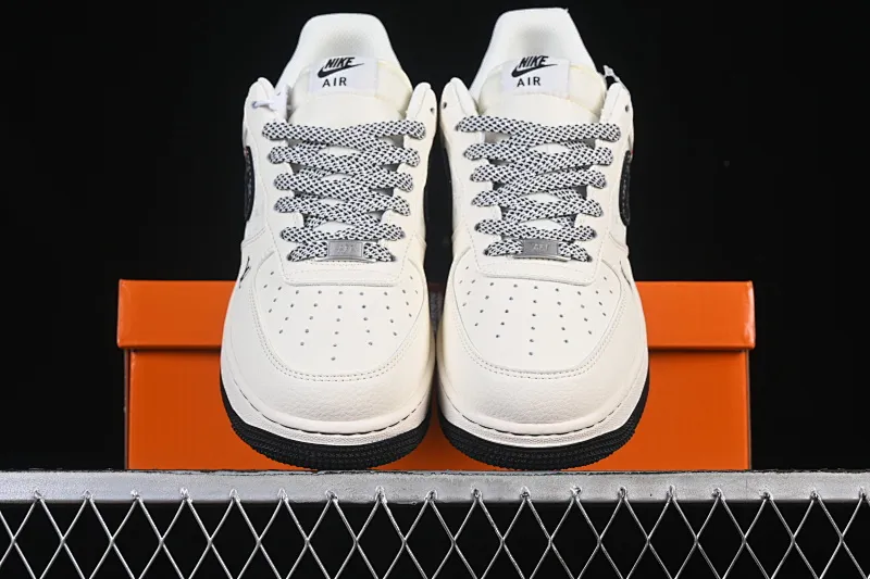 All categories Nk Air Force 1 Air Force series Nk Air Force 1 Low Air Force low-top Nike Air Force 1'07 Low LV joint beige printed hook Air Force 1 low-top casual sneakers MZ9588-809